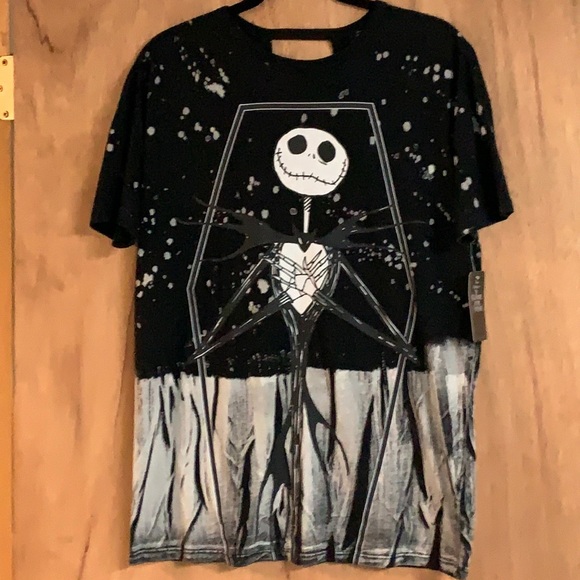 DISNEY HOT TOPIC NBC Jack Dip Dye Oversize TEE! - Picture 4 of 10